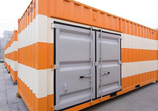 1门锁杆门仓储集装箱